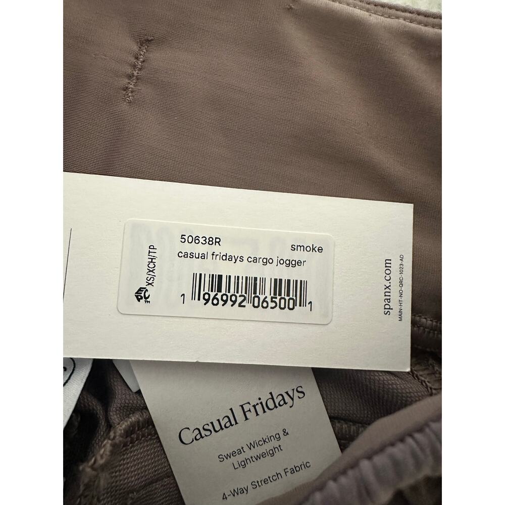 Spanx Casual Fridays Cargo Jogger Pant XS NWT - Picture 10 of 11